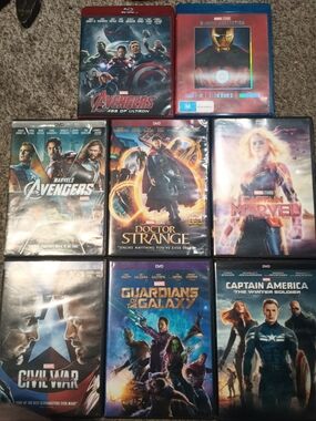 Marvel Movie Lot - DVD + Blu-Ray